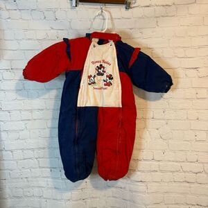 Disney Babies Snowball Flight Snowsuit size 24 Vintage